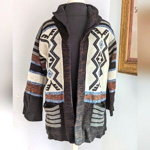 Beautiful 70's Southwestern Style Cardigan